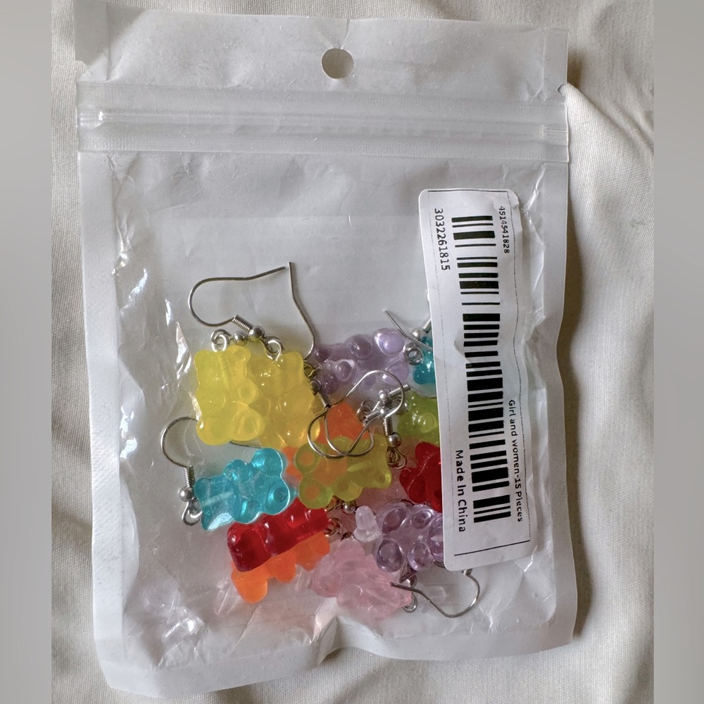 Gummy Bear Earrings